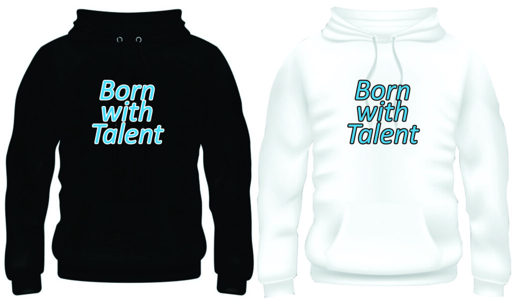 Hoodie Born with Talent