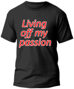 Living Off My Passion